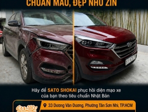 Đồng Sơn ô tô chuyên nghiệp tại Tân Phú: Phục hồi diện mạo như mới| SATO SHOKAI GARAGE AUTO TÂN PHÚ 